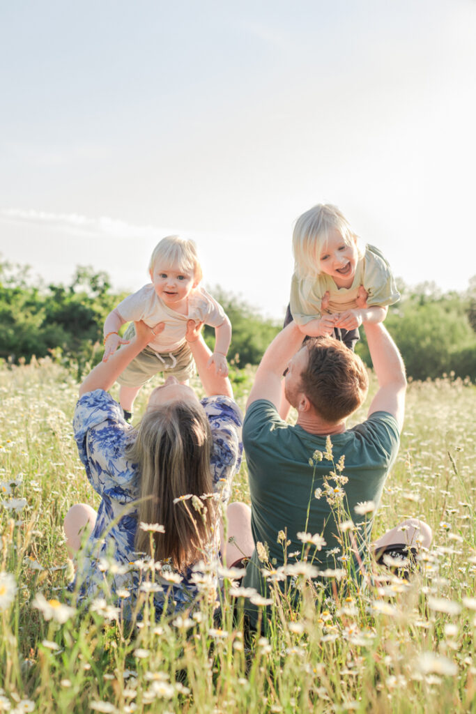 family photography outdoor session